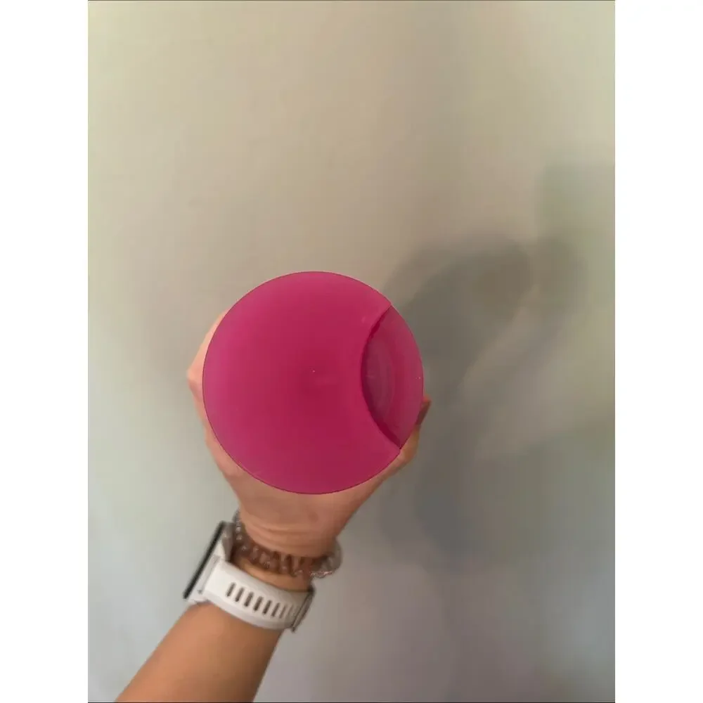 Starbucks Hot Pink Iridescent Swirl Tumbler